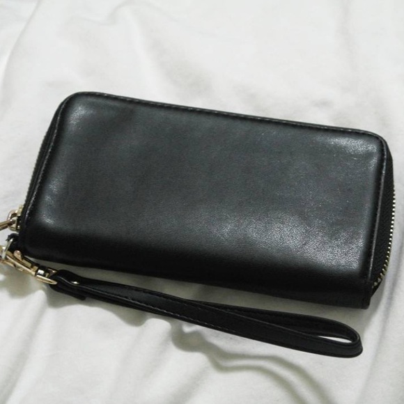 COPY - Black Clutch Wallet - Picture 1 of 7